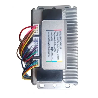 48V-72V 35A Smart Controller with 3 Speed Mode, Throttle, Reverse, Meter & Safety Alarm