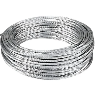 Heavy Duty Premium Quality Stainless Steel SS304 Wire Rope(Size-1 mm,Wire Rope Length-50 Meter)