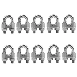 Safelift 12 mm 10 Pcs Heavy Duty Wire Rope Clamp