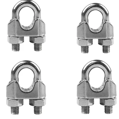 Safelift 22 mm 4 Pcs Heavy Duty Wire Rope Clamp