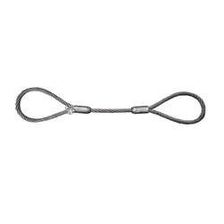 National 8 mm 3 Meter Long Wire Rope Sling For Lifting