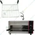 Stainless Steel Wire Shelf for ADORMA ES 20L Salamander Grill Machine