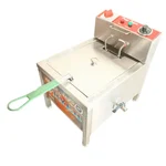 8 Ltr Deep Fryer with Tap, 2500 W Power, Stainless Steel Body