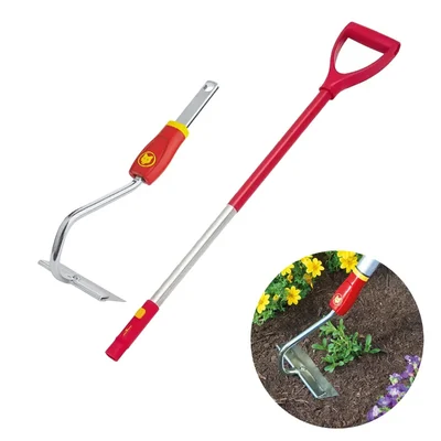 Wolf Garten Multi Star Floral Hoe Weeder HU-M 15 with Handle ZM AD-85 for Gardening