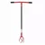Global Nature Agro Garden Hand Cultivator With T-Handle, Rubber Grip For Home, Farming & Gardening, GNMHC-101