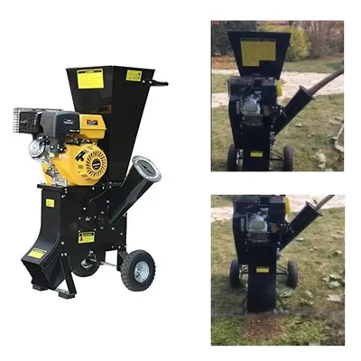 Commercial Wood Chipper Shredder with 6.5 HP Engine