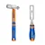 Wadfow Hand Tools Combo of Wood Chisel (WWC1212) with Carbon Steel Ball Pein Hammer (WHM5324)