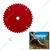 Premium 10 Inch 60 Teeth Red Circular Wood Cutting Blade | Petrol Brush Cutter Accessory