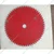 Premium 10 Inch 60 Teeth Red Circular Wood Cutting Blade | Petrol Brush Cutter Accessory
