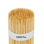 10000 Pcs, 6 Inch Wooden Bamboo Stick for Kebab, Roasting or Fruit Salad