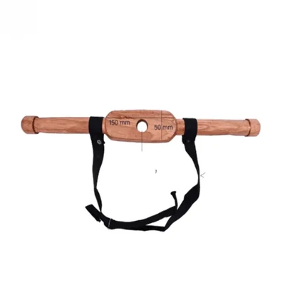  Mouth Gag Wooden Veterinary Instrument With Center Hole for Drug or Medicine Delivery to Animals || Pack of 1 Pc