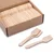 200 Pcs, 3.8 Inch Disposable Wooden Mini Taster for Ice Cream, Pastry, Cakes 