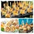 500 Pcs, 6 Inch Wooden Gun Stick Skewers for Kababs, Fruits, and Starters