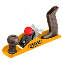 Ingco 235mm (9") Length 44x2mm Width & Depth Planing Hand Wood Planer (HPL01300)