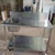 48x24X36 inch Working Table with Sink, Backsplash and Under Shelf for Kitchen, Hotel, Hospital