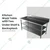 Vinayak Machines SS 60X24X34 Inches Kitchen Working Table With 4 Inch Backsplash and Two Under Shelves