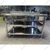 Stainless Steel 48x24 Inch (4ftx2ft)+6 Inch Work Table Backsplash With 2 Undershelves