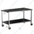 44x24x34 Stainless Steel Work Table With Under Shelf and Wheels For Commercial Kitchens, Hospitals, Bakeries