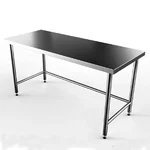 Stainless Steel 60 X 24 X 30 Inch Kitchen Work Table For Culinary Usage