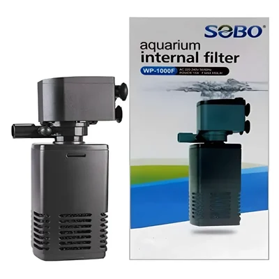 SOBO WP-1000F (650 LPH) 15W Aquarium Internal Filter for Salt and Fresh Water