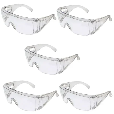 Super Safety Hard Coated Safety Goggles With 99.9% UV Protection(Pack-20 Pcs)