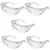 Super Safety Hard Coated Safety Goggles With 99.9% UV Protection(Pack-20 Pcs)