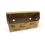 100 Pcs, Kraft Paper 8x2.5x2.5 Inch Wrap Roll Box With Inside Lamination