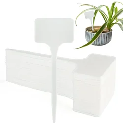 Ecofynd 25Pcs Plastic T-Type Writable Plant Tags/Labels for Gardening (PM001-025)