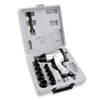 XLNT 17 pcs 1/2 Inch Air Impact Wrench With 340 Nm Max. Torque, 7500 RPM Speed (RT5230K)
