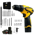 XLNT 10mm 12V Cordless Drill Machine With Battery, Charger & Tool Kit, 0-350/0-1350 RPM (XTCDS 126)