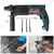 XLNT 20 mm 800 Watt Rotary Hammer with Accessories, 850 RPM (XL-2001)