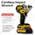 XLNT 21V Heavy Duty Cordless Impact Wrench With Battery, Charger, Max. Torque 450 Nm (XTCIW 128)