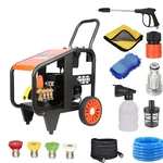 XLNT 300 Bar 4 HP Motor Trolley Type High Pressure Washer With Required Accessories (XTHPW 35)