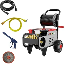 XLNT 300 Bar 4 HP Motor Trolley Type High Pressure Washer With Required Accessories (XTHPW 27)