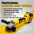 XLNT 125mm (5") 48V Cordless Brushless Angle Grinder With Battery, Charger, 10000 RPM (XTCAG-129)