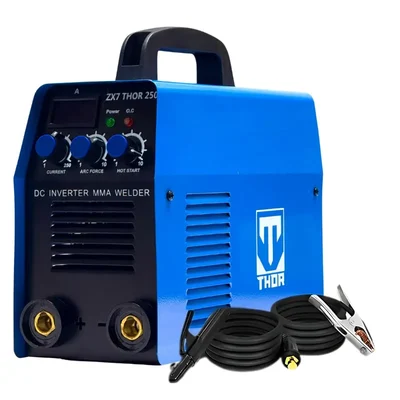 XLNT ARC 250A Single-Phase Inverter Welding Machine With Electrode Holder & Earth Clamp (ZX7 250A THOR)