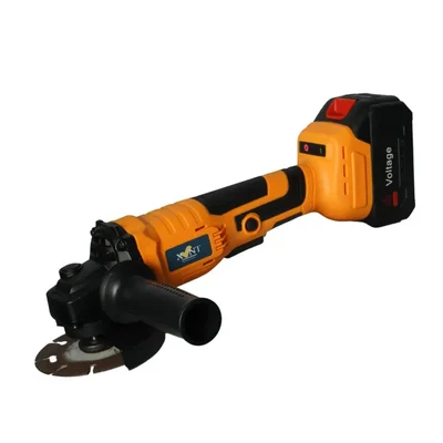 XLNT 100mm (4") 48V Cordless Angle Grinder With Battery, Charger & Accessories, 8500 RPM