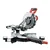 XLNT 305mm (12") 2000 Watt Dual Sliding Compound Mitre Saw For High-Precision Cutting In Woodworking & Carpentry, 3900 RPM (255C)