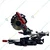 XLNT 305mm (12") 2000 Watt Dual Sliding Compound Mitre Saw For High-Precision Cutting In Woodworking & Carpentry, 3900 RPM (255C)