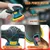 XLNT 145mm (5.7") 12V Cordless 7 Adjustable Speed Settings Car Polisher Machine With Battery-Charger & Accessories, 2500-5000 RPM (XTCP 185)