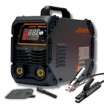 XLNT 200A MMA IGBT Technology Welding Machine With Electrode Holder, Earth Clamp, Welding Mask & Cleaning Brush (MMA200 JARIA)