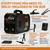 XLNT 200A MMA IGBT Technology Welding Machine With Electrode Holder, Earth Clamp, Welding Mask & Cleaning Brush (MMA200 JARIA)