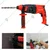 Xtra Power 20 mm 500 Watt Rotary Hammer with Accessories, 850 RPM (XPT 433)