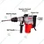 Xtra Power 26mm 620W Rotary Hammer, 3200 BPM / 850 RPM- XPT 434