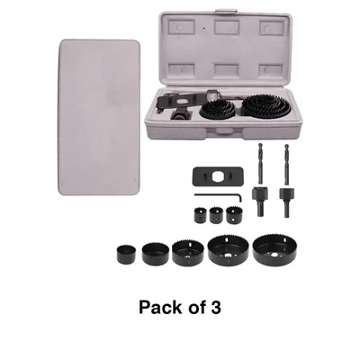 Xtra Power Carbon Hole Saw for Fine Cutting (12 pcs Set)(Pack-3 pcs)