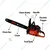 Xtra Power XPT 469, 65-cc Petrol Operated Chainsaw with 22 inch Guide Bar for Cutting Trees, Logging Woods