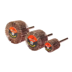 Xtra Power 25 x 25 x 6 mm Mounted Flap Wheel Grit 60(Pack-20 pcs)