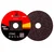 Xtra Power 5 inch (0.60 mm) Fiber Disc for Cutting and Grinding(Grit-36,Pack-5 pcs)