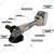 Xtra Power 100 mm 21V Brushless Angle Grinder With Accessories, 7500 RPM (XPC-AG-01)