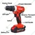 Xtra-Power 10 mm 21V Cordless Drill with Accessories, 0-1350 RPM (XPT 483)